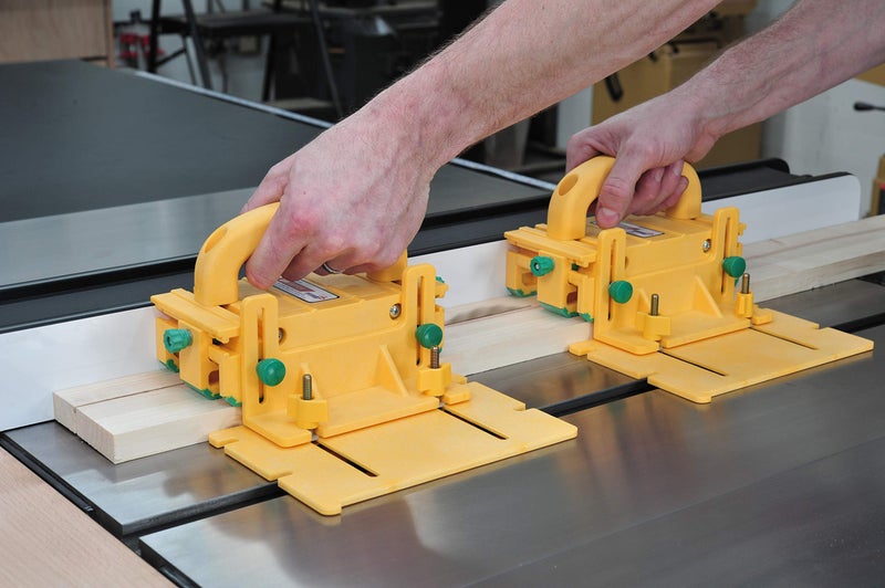 MICROJIG GRR-RIPPER GR-200 Advanced Adjustable Table Saw Pushblock, Yellow - Image 2